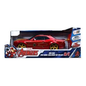 Marvel 1:16 Iron Man 2019 Dodge Challenger SRT Hellcat RC Remote Control Car